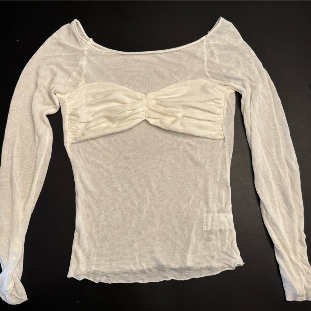 Sheer 90s bandeau Top New Petite